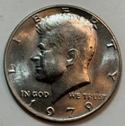 Photo of a 1979-P Kennedy Half Dollar from an eBay listing that sold on Jul 19, 2026