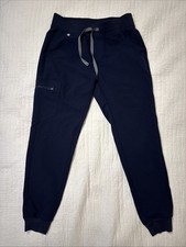 FIGS Technical Collection Women's Black Jogger Scrub Pants - Size Small Cargo