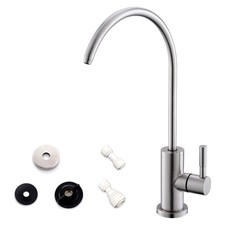 WEWE Drinking Water Faucet for Kitchen Sink, Kitchen Water Filter Faucet Stai...