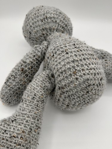 17 Zoll handgefertigter gehäkelter Teddybär Amigurumi japanischer Stil volle Bewegung Arme Beine - Bild 5 von 6