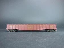 HO SCALE KEYSTONE CONNECTION RAILROAD 50' GONDOLA W/LIGHT WEATHERING