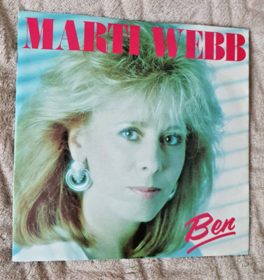 Marti Webb - Ben 7 inch Vinyl Record
