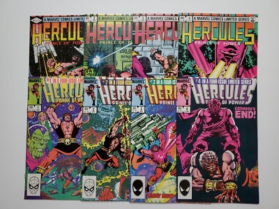 Hercules #1 2 3 4 Volume 1 & 2 Marvel Comics Bronze Copper Age Galactus  Nova  