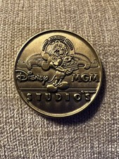 Walt Disney World MGM Studios 1989 Opening Spring 1989 LR Bronze Coin Medallion
