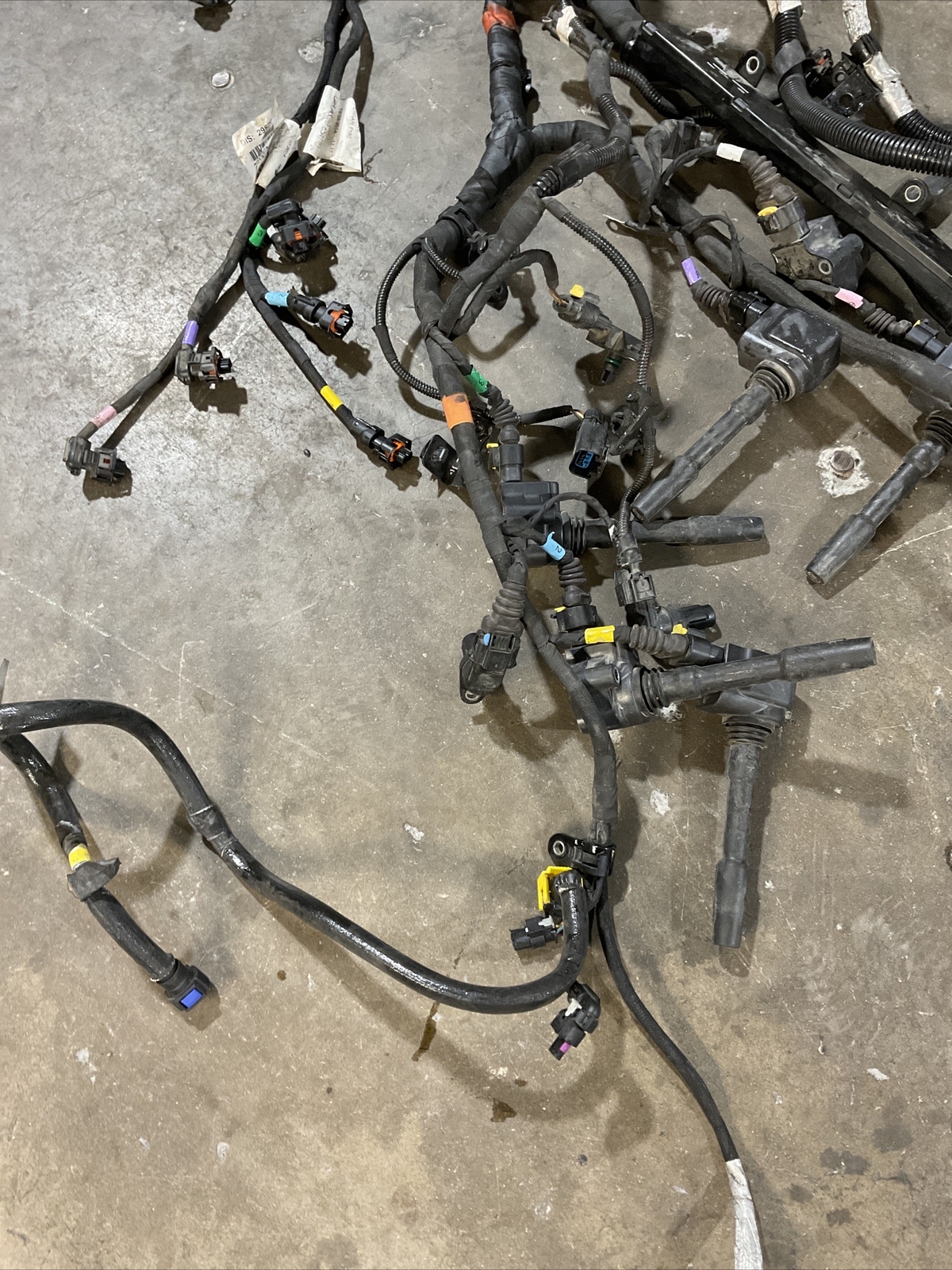 2014-2017 MASERATI GHIBLI 3.0L V6 ENGINE MOTOR WIRING HARNESS OEM COMPLETE