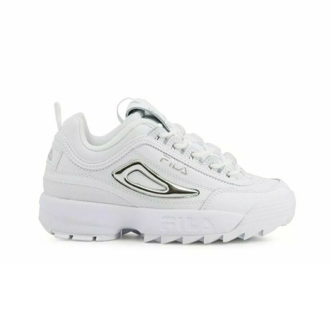 Fila disruptor low silver 2025 Fila disruptor low silver 2025