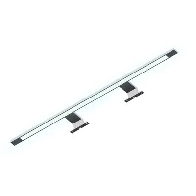 LED 740mm Bad Spiegel-Leuchte Bad-/Schrank-Lampe Aufbau-Leuchte verchromt NW - Bild 1 von 4