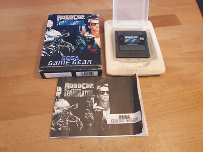 Robocop vs the Terminator Sega Game Gear komplett Cib OVP