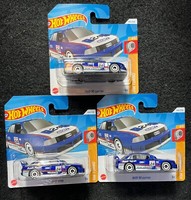 3 X Hot Wheels Audi 90 Quattro Dunkelblau Weiß G-Case 2024 Hw Turbo 4/5 Ovp