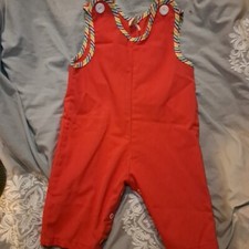Vintage Sears Infants Overalls Perma Press 15 To 20 Lbs