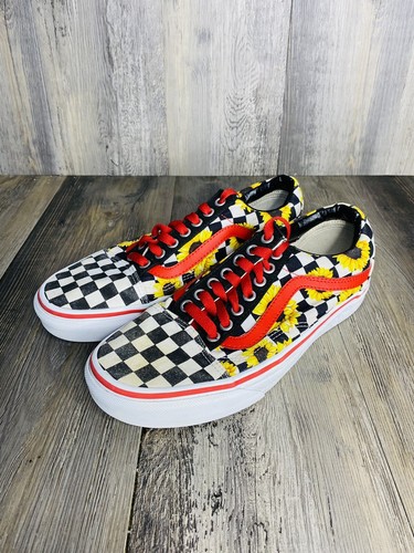 vans sunflower checkered