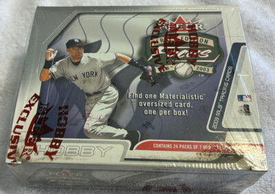 2003 Fleer Focus Jersey Edition Hobby Exclusive, Baseball, Rare, Hard to Find