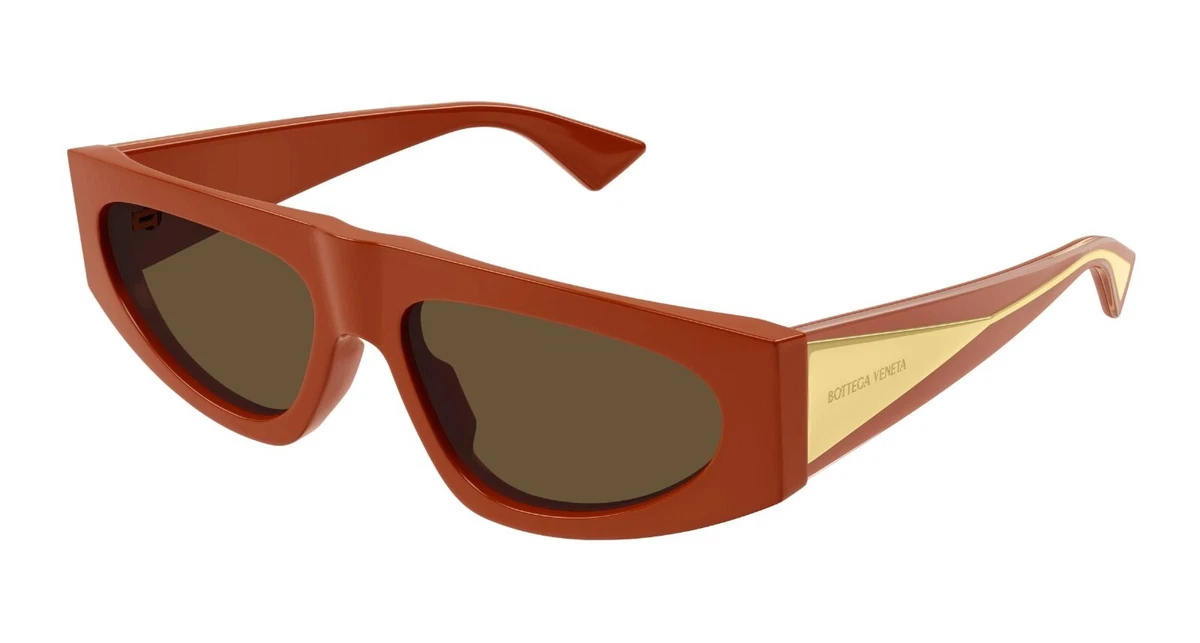 Bottega Veneta Orange Sunglasses for Women for sale | eBay display picture 1