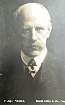 ALTE POSTKARTE Fridtjof Nansen PORTRAIT OSLO MITTET & CO 