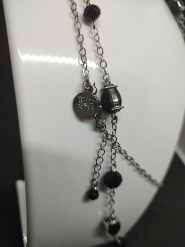 White House Black Market Resin Metal Necklace - Picture 5 of 7