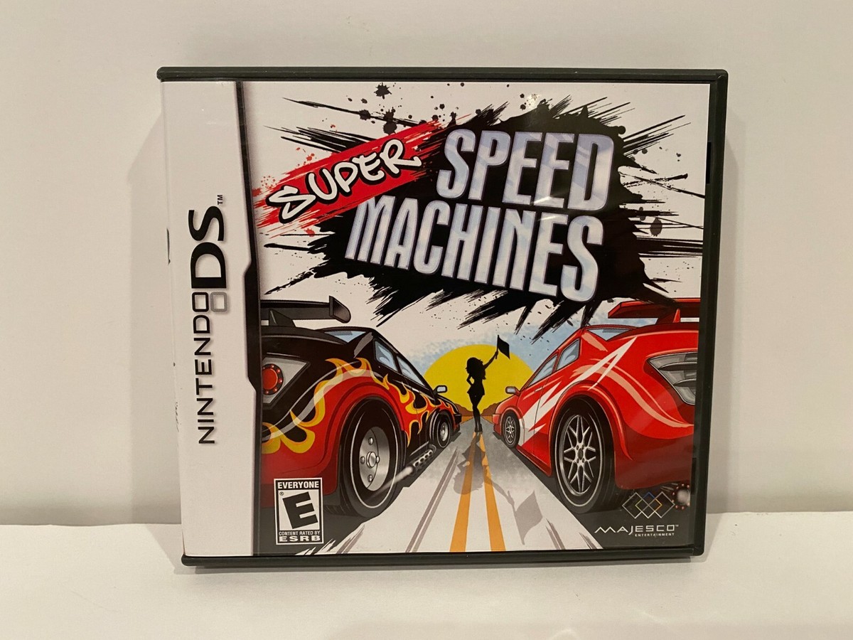 Super Speed Machines (Nintendo DS, 2010) - Complete - Tested