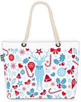 Void Tasche Rentier Geschenke Sterne Winter Dekoration Deko Rentier