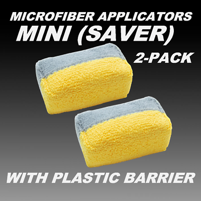 #ad #ad CERAMIC CAR COATING MICROFIBER APPLICATORS 2 PACK $13.95