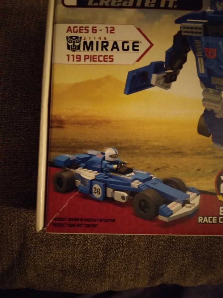 Kre-O Transformers Mirage 31145 • 119 piezas • Hasbro 2010 • Sin abrir, nuevo Foto 4 de 4