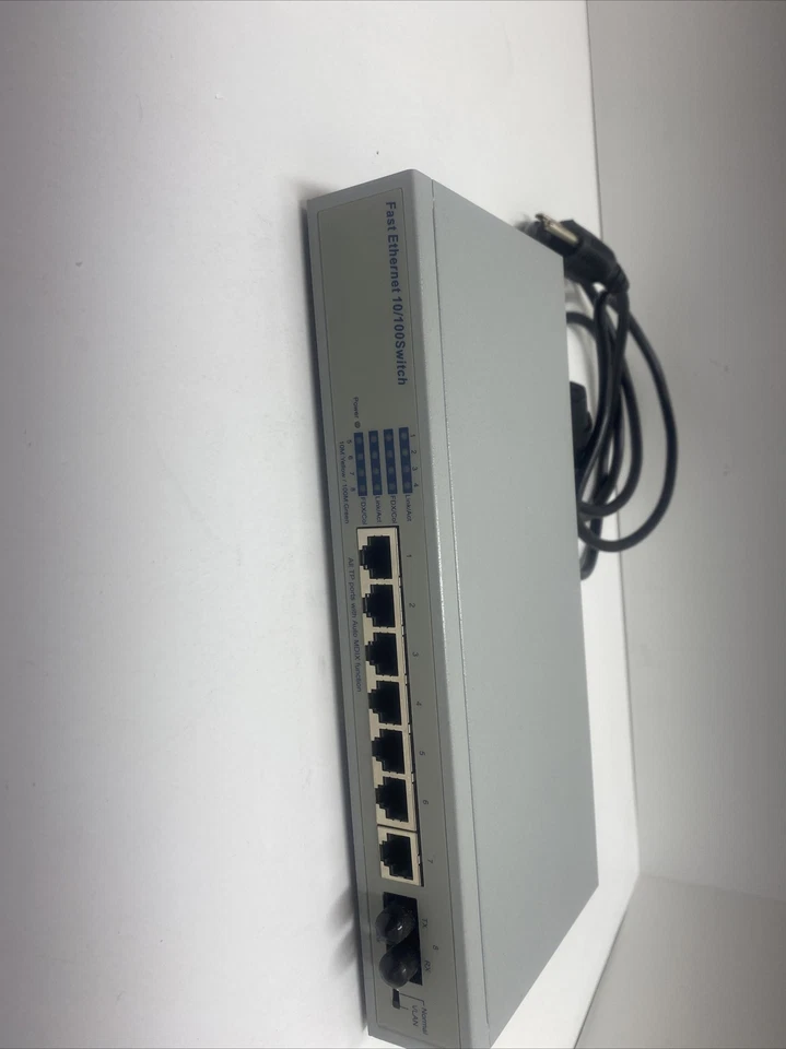 Fast Ethernet 10/100 Switch 8 Port Normal VLAN - Image 2 of 4