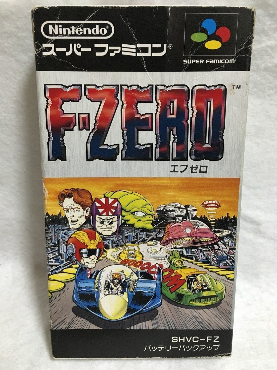 F ZERO SNES Super Famicom Nintendo Japan Video Games | eBay