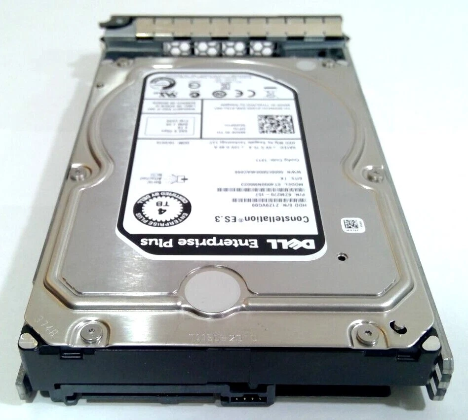 Dell Enterprise Plus 4TB 7.2K 6Gb/s SAS 3.5" HDD R720 R730 XD 0DRMYH Health 100% - Image 2 of 4