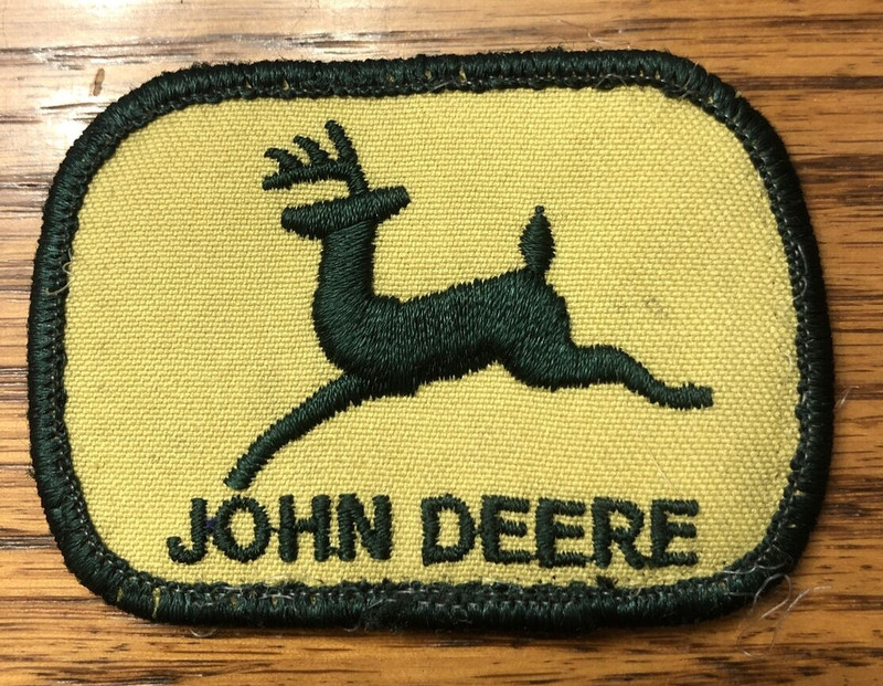 John Deere advertising Patch