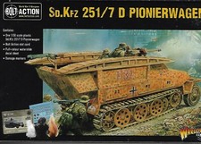 Bolt Action WW2 German Sd.Kfz 251/7 D Pionierwagen NIB NEW Warlord Games