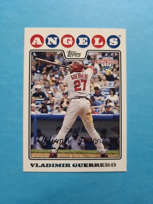 VLADIMIR GUERRERO 2008 TOPPS NATIONAL BASEBALL CARD DAY # 5 G2851