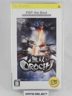 Warriors Orochi Für Sony PSP Spiel Import ntsc-j jap Japan Original