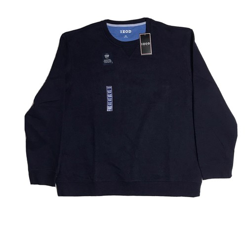 NEW Izod Sweatshirt Adult XXL Navy Blue 