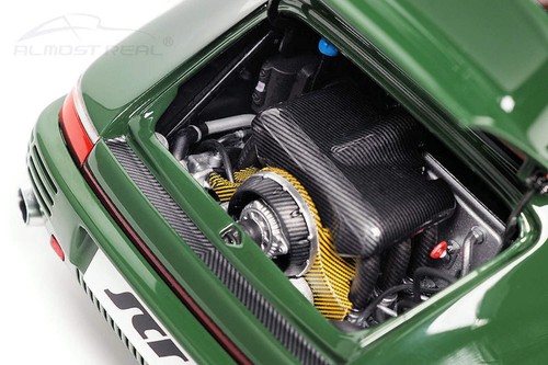 Almost-Real 2018 Porsche 911 RUF SCR Coupe Irish Green 1:18 w/ FULL Openings - Picture 13 of 15