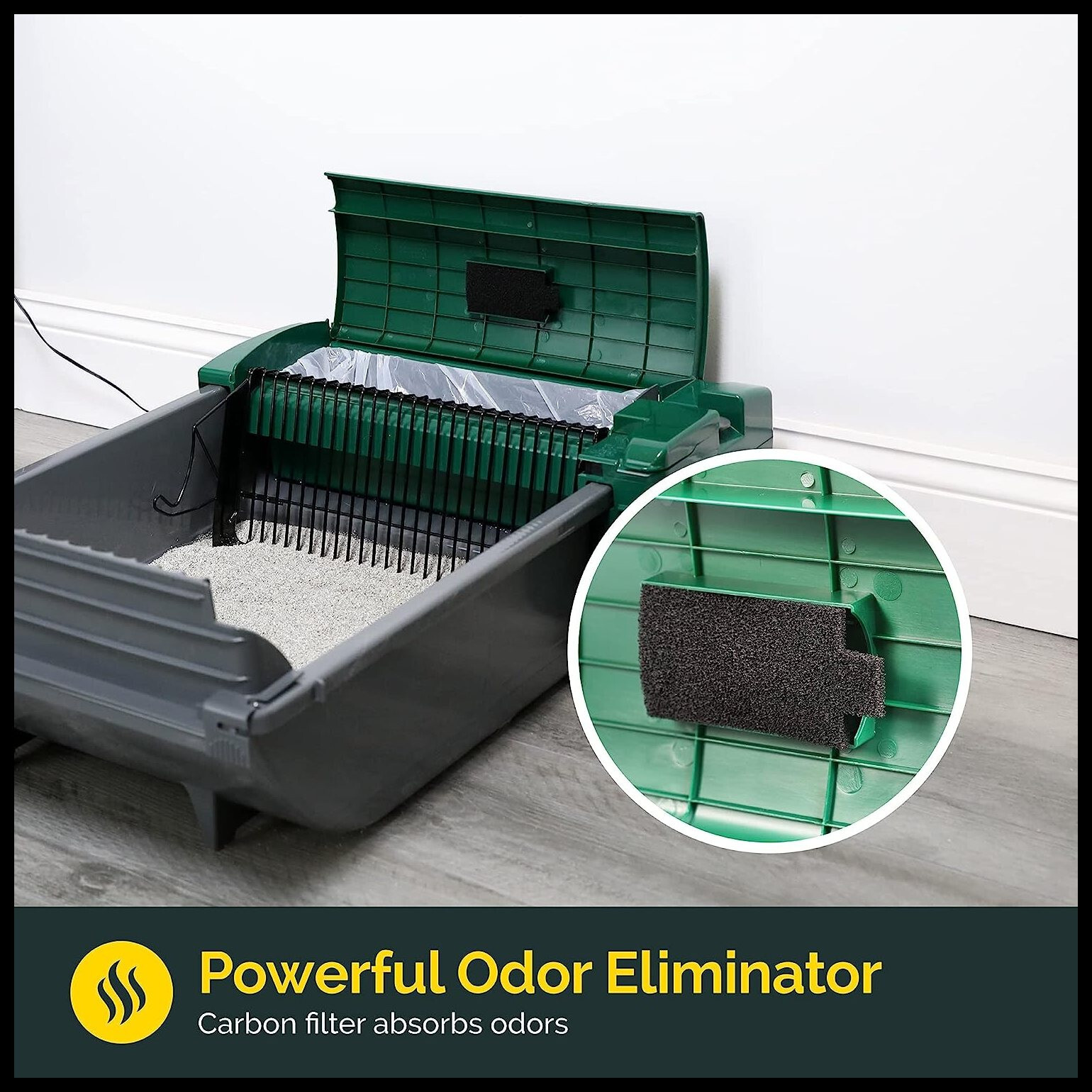 PET ZONE Smart Scoop Automatic Cat Litter Box New 780824127571 eBay