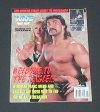 WWF WWE Magazine August 1996 Marc Mero Strong Sable + Calendar & Mini Poster NM