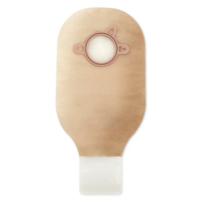 New Image Drainable 12''L 2pc System Ostomy Pouch 1.75'' 18002 10 Ct