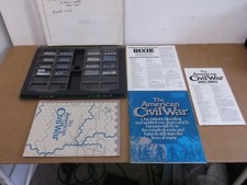 2 VINTAGE SPI BATTLE GAMES THE AMERICAN CIVIL WAR  DIXIE STRATEGY TACTICS 43