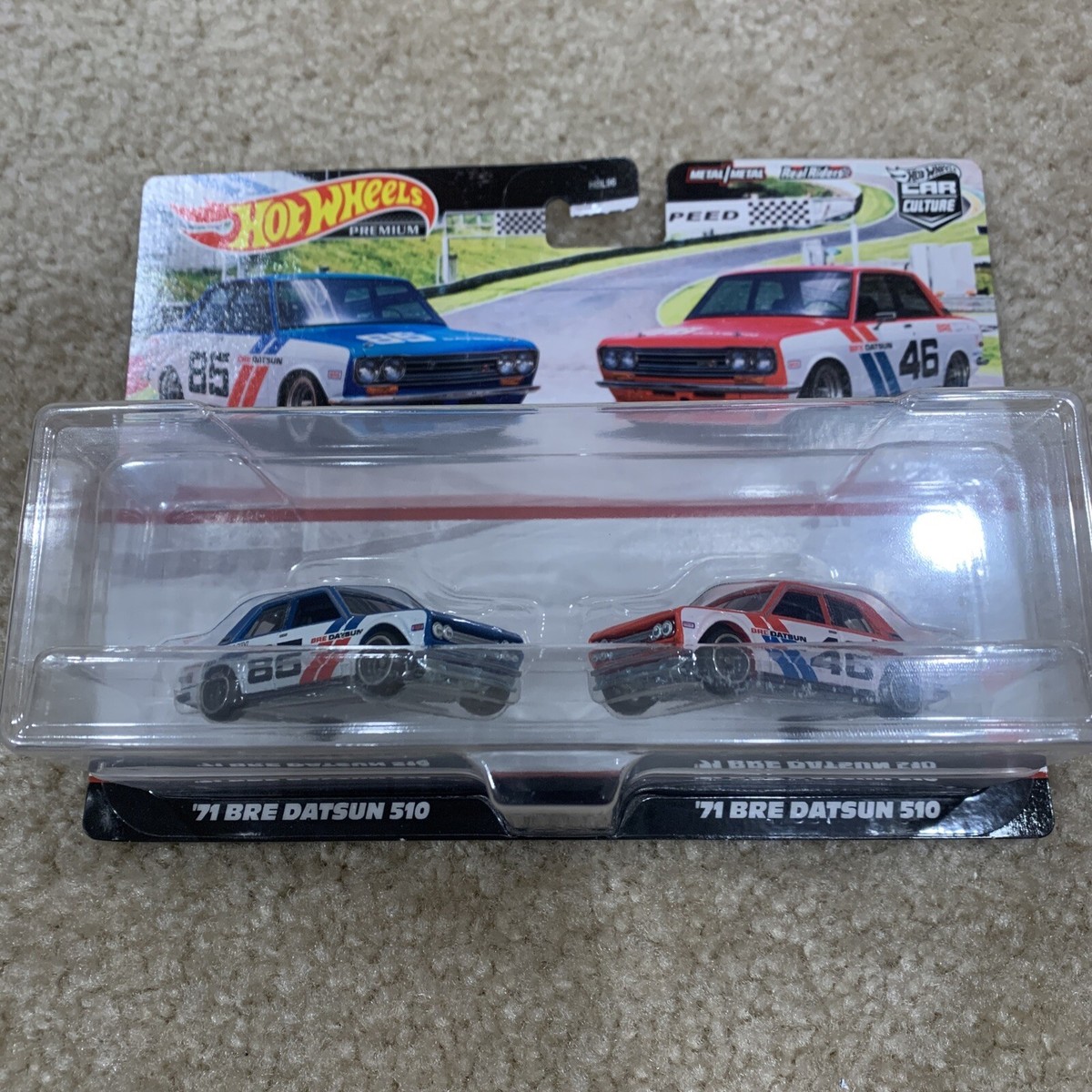 2021 HOT WHEELS CAR CULTURE 2 PACK 71 BRE DATSUN 510 887961992038