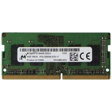 Micron (4GB) DDR4 RAM PC4-3200AA (1Rx16) SO-DIMM 3200MHz (MTA4ATF51264HZ-3G2J1)
