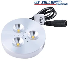 ABI 3W LED Puck Light for Under Cabinet Lighting Warm White 25W Equivalent