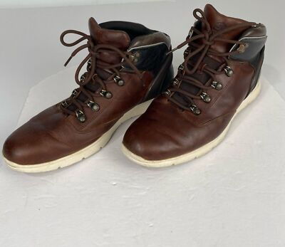 Timberland Physix Men's Size 12 Radford Sensor Flex Outdoor Boots brown Leather