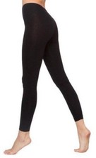 Ladies Black Cotton Leggings