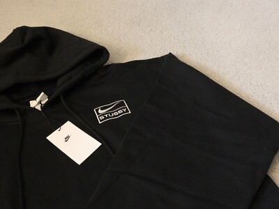 Nike X Stussy Washed Hoodie Size L (DN4028-010)