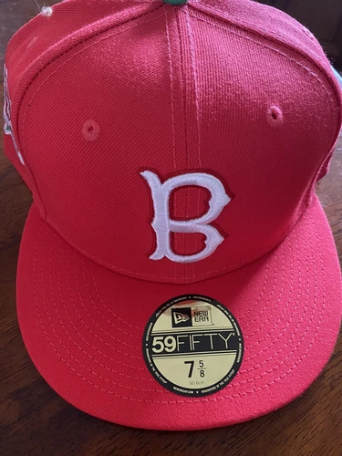Brand new HAT CLUB EXCLUSIVE YOTE CITY PACK - Boston Red Sox - Pink Under 7 5/8