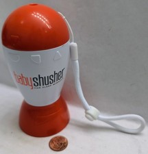Baby Shusher.White Noise Machine.Sleep Sound Soother, Orange/White.tested