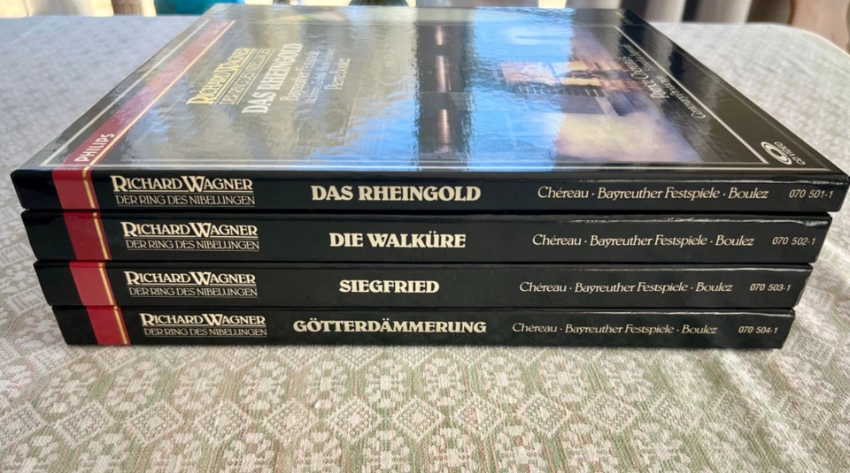 R. Wagner's Das Rheingold, Die Walküre, Siegfried, Gotterdammerung LD, 4 Sets - Image 3 of 4