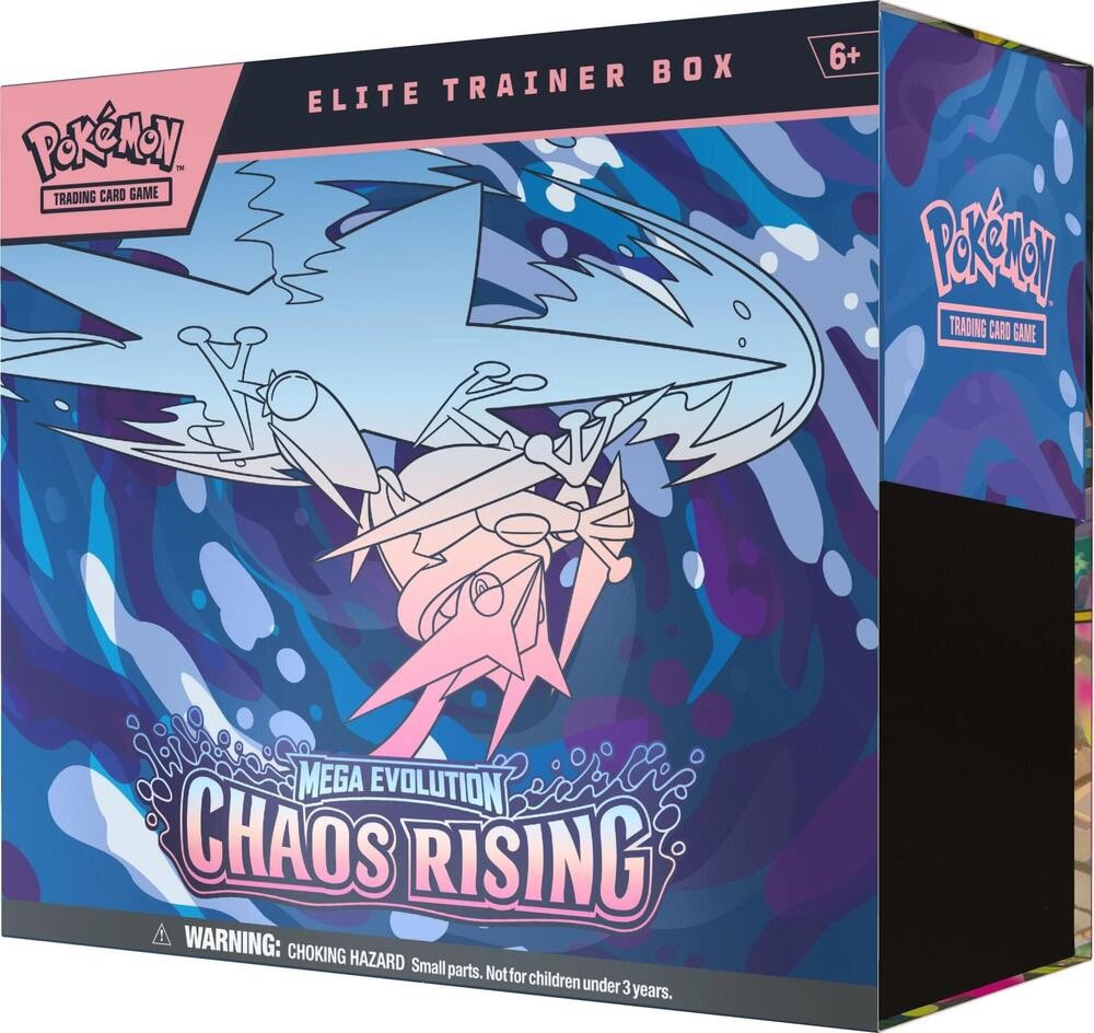 Pokémon TCG: Mega Evolution Chaos Rising Elite Trainer Box ETB Factory Sealed 