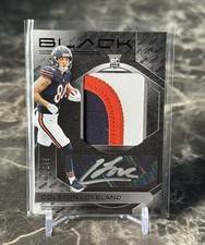 COLSTON LOVELAND BEARS 2025 PANINI BLACK ROOKIE PATCH AUTO RPA /249