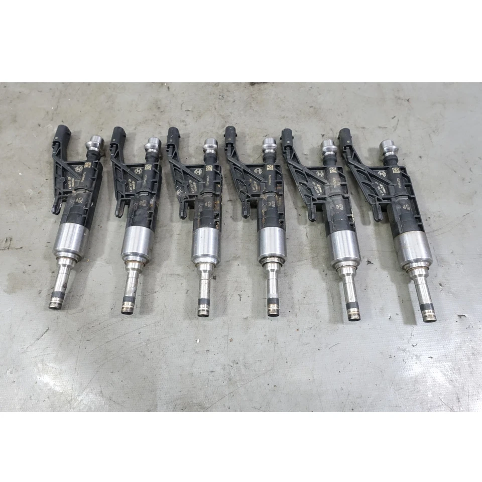Juego de 6 inyectores de combustible BMW F30 340i 440i 540i B58 2016-2020 OEM de fábrica Foto 2 de 4