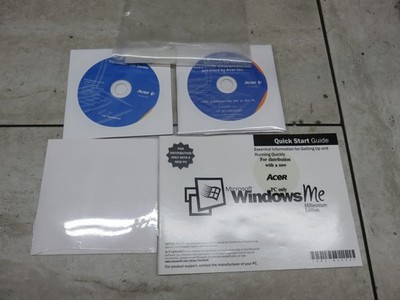Brand  MICROSOFT WINDOWS ME FULL VERSION MS WIN MILLENNIUM FACTORY SEALE G2U