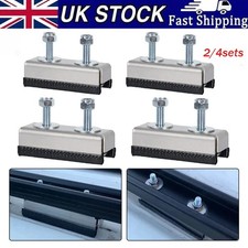 2/4Sets Roof rail fixing brackets For Fiat Ducato Boxer Relay 2007 on rail solar